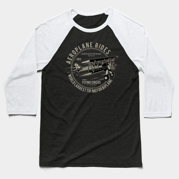 Gift for pilots flying an aircraft and aeroplane Baseball T-Shirt by The Hammer